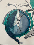 50 x 70 cm, Unikat, 'Garnelenhochzeit' (KARO2-181) - Acrylgemälde von Karen Rohde