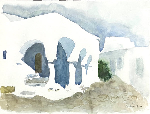 30 x 40 cm, Unikat, 'Parikia, Paros' (CM7-216) -  von Charles Mills