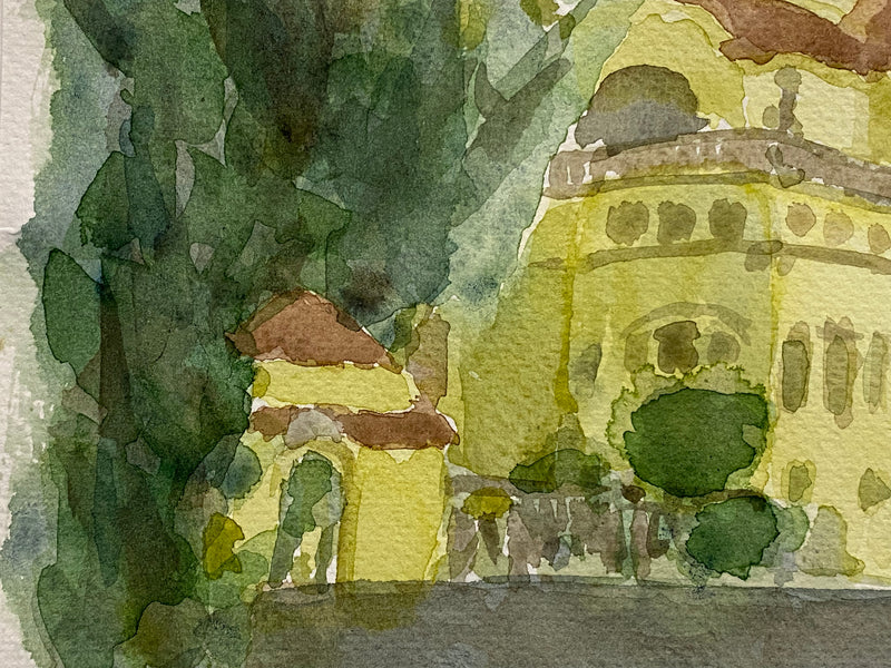 30 x 40 cm, Unikat, 'Müllersches Volksbad, München' (CM7-228) -  von Charles Mills