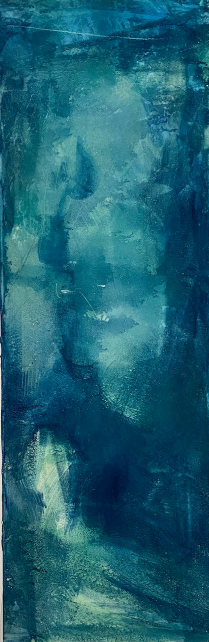 120 x 40 cm, Unikat, 'die wanderung' (STK8-243) -  von Stefanie Krause