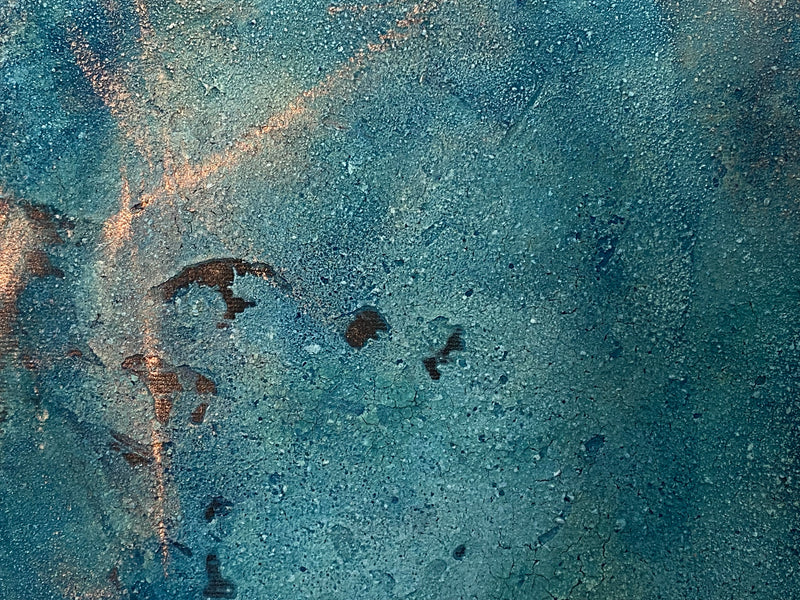 120 x 40 cm, Unikat, 'der spaziergang' (STK8-244) -  von Stefanie Krause