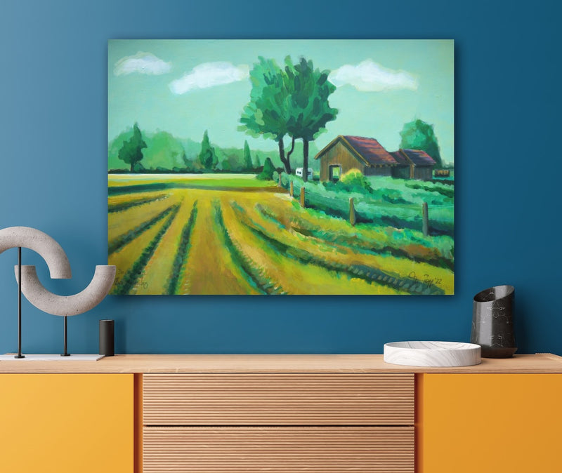 46 x 62,5 cm, Unikat, 'Bei Antersberg' (TP4-463) -  von Thomas Popp