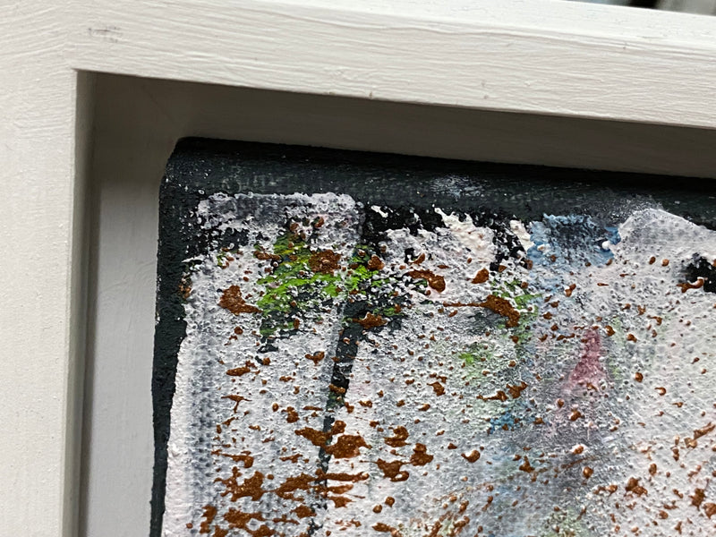 50 x 70 cm, Unikat, 'OH' (HW1-261) - Acrylgemälde von Hagen Wieland