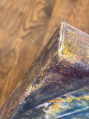 40 x 40 cm, Unikat, 'galaxy I' (YVN5-275) - Acrylgemälde von Yvonne Neff