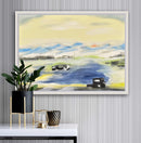 50 x 70 cm, Unikat, 'Riegsee' (HW1-474) - Acrylgemälde von Hagen Wieland