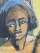 74 x 54 cm, Unikat, 'Badende 2' (TP4-292) -  von Thomas Popp