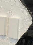 100 x 100 cm, Unikat, 'White Nights' (HW1-294) -  von Hagen Wieland