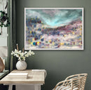 70 x 100 cm, Unikat, 'Favela' (HW1-453) - Acrylgemälde von Hagen Wieland