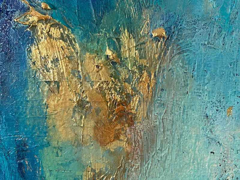 70 x 100 cm, Unikat, 'Winter Dawn II' (CLD13-314) -  von Clémentine Daudier