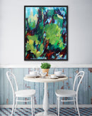 99 x 79 cm, Unikat, 'Laubwald' (PGR16-411) - Acrylgemälde von Philipp Grieb