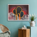 60 x 80 cm, Unikat, 'Schlummerndes Erbe' (KARO2-379) - Acrylgemälde von Karen Rohde