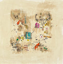 40 x 40 cm, Unikat, 'Goddess' (VFE10-309) -  von Veronika Ferk