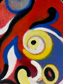 40 x 40 cm, Unikat, 'Feminino vivo (Lebende Weiblichkeit)' (BAR14-339) - Acrylgemälde von Beatriz Baranowski