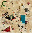 40 x 40 cm, Unikat, 'Salve Deam' (VFE10-306) -  von Veronika Ferk