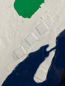 60 x 60 cm, Unikat, 'Wörthsee' (HW1-367) -  von Hagen Wieland