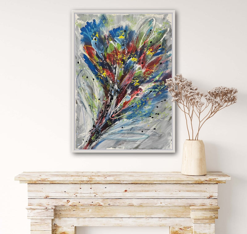 70 x 50 cm, Unikat, 'Coloris' (HW1-470) - Acrylgemälde von Hagen Wieland