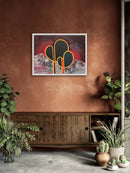 60 x 80 cm, Unikat, 'Schlummerndes Erbe' (KARO2-379) - Acrylgemälde von Karen Rohde