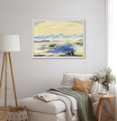 50 x 70 cm, Unikat, 'Riegsee' (HW1-474) - Acrylgemälde von Hagen Wieland