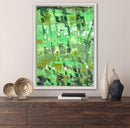 70 x 50 cm, Unikat, 'Birken Grün' (HW1-457) - Acrylgemälde von Hagen Wieland