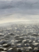 70 x 70 cm, Unikat, 'Death Valley 1' (HW1-429) - Acrylgemälde von Hagen Wieland