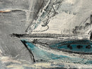 50 x 70 cm, Unikat, 'Ghost Ship' (HW1-436) - Acrylgemälde von Hagen Wieland