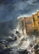 70 x 50 cm, Unikat, 'Great Ocean Road 3' (HW1-441) - Acrylgemälde von Hagen Wieland