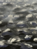 70 x 70 cm, Unikat, 'Death Valley 1' (HW1-429) - Acrylgemälde von Hagen Wieland