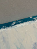 70 x 70 cm, Unikat, 'Blumen Farbenfroh' (KARO2-445) - Acrylgemälde von Karen Rohde