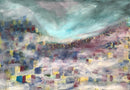 70 x 100 cm, Unikat, 'Favela' (HW1-453) - Acrylgemälde von Hagen Wieland