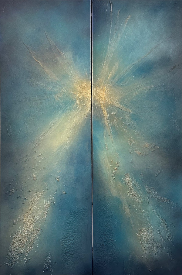 120 x 80 cm, Unikat, 'Angel Wings' (CLD13-484) -  von Clémentine Daudier