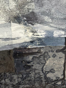 50 x 50 cm, Unikat, 'Küstennacht' (STK8-488) -  von Stefanie Krause