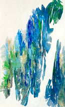 130 x 80 cm, Unikat, 'Save the Planet 1' (EKS18-508) - Acrylgemälde von Elke Schmidt