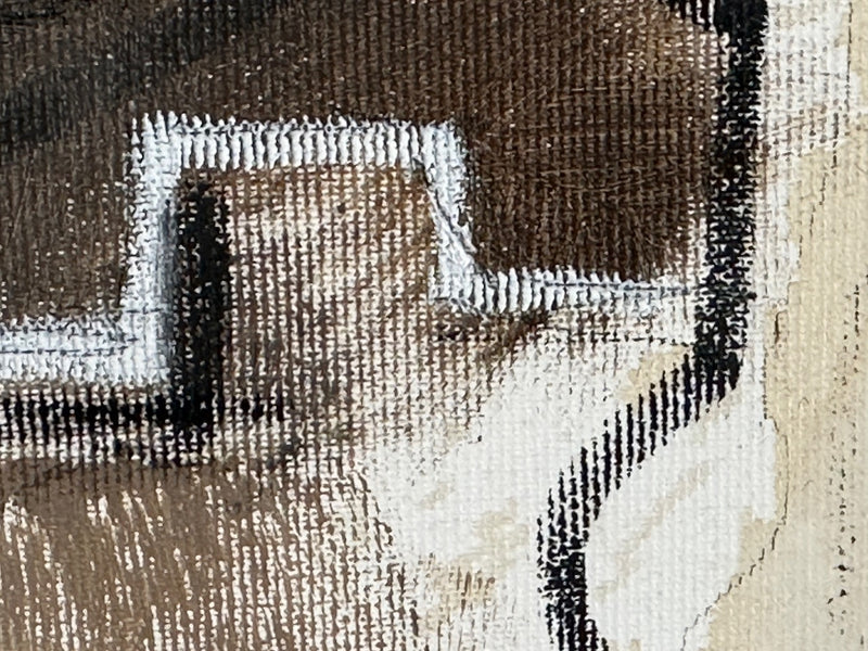 60 x 80 cm, Unikat, 'Stadtpark' (HW1-510) - Acrylgemälde von Hagen Wieland