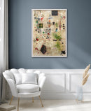 100 x 70 cm, Unikat, 'PASCAL MIRÓ 8320P' (VFE10-385) -  von Veronika Ferk