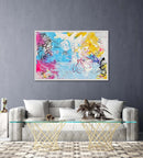 80 x 120 cm, Unikat, 'It's okay - waiting for you' (UBI17-420) - Acrylgemälde von Ute Bivona