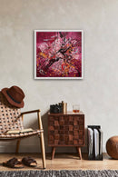 60 x 60 cm, Unikat, 'Dancing' (KARO2-380) - Acrylgemälde von Karen Rohde