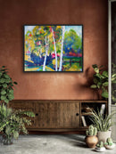 80 x 100 cm, Unikat, 'Waldwiese' (PGR16-412) - Acrylgemälde von Philipp Grieb