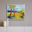 50 x 60 cm, Unikat, 'Am Chiemsee' (PGR16-417) - Acrylgemälde von Philipp Grieb