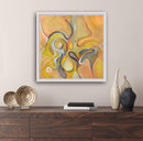 50 x 50 cm, Unikat, 'Geschmäcke' (BAR14-387) - Acrylgemälde von Beatriz Baranowski