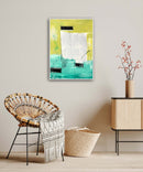 70 x 50 cm, Unikat, 'Hausboot' (HW1-473) - Acrylgemälde von Hagen Wieland