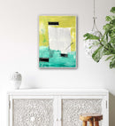 70 x 50 cm, Unikat, 'Hausboot' (HW1-473) - Acrylgemälde von Hagen Wieland