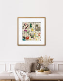 40 x 40 cm, Unikat, 'Finito' (VFE10-311) -  von Veronika Ferk