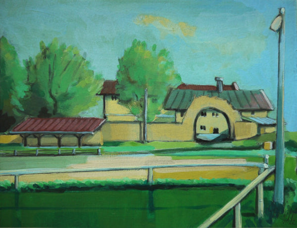27 x 36,5 cm, Unikat, 'Niederseeon' (TP4-464) -  von Thomas Popp