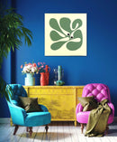 60 x 60 cm, Unikat, 'Clover Leaf' (GIN6-388) -  von  Gintonic