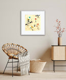 40 x 40 cm, Unikat, 'PRIMITIV _O SENSE OF GRAVITY' (VFE10-310) -  von Veronika Ferk