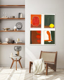 100 x 80 cm, Unikat, 'Running Lemon' (GIN6-393) - Acrylgemälde von  Gintonic