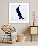 70 x 70 cm, Unikat, 'Tegernsee' (HW1-346) -  von Hagen Wieland