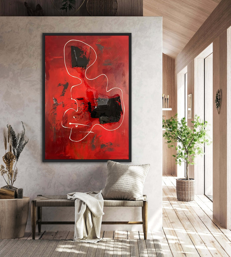 120 x 80 cm, Unikat, 'Flow' (KARO2-368) -  von Karen Rohde