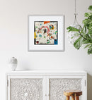 40 x 40 cm, Unikat, 'SALVE DEAM' (VFE10-352) -  von Veronika Ferk