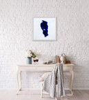 50 x 50 cm, Unikat, 'Schliersee' (HW1-401) -  von Hagen Wieland